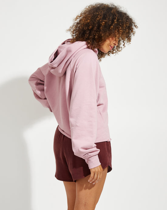 Homerun Hoodie - Mauve It Mauve It + Day Trip Short - Jam (Size S)