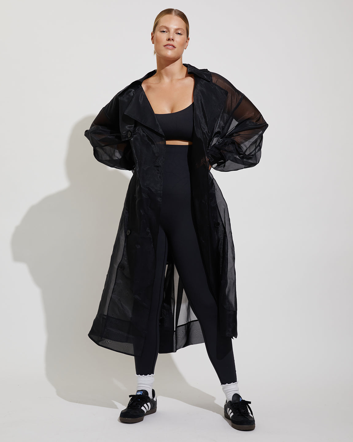 テン 　23ss  apolina Bess Playsuit 7-9 Form Staple Playsuit | Black