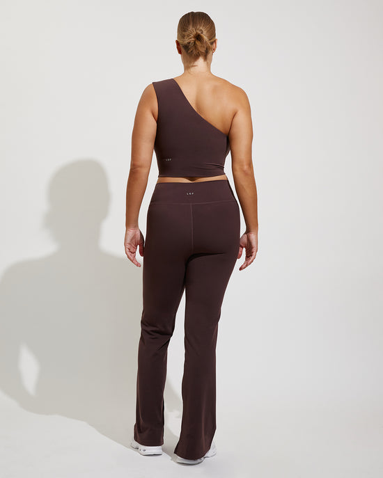 Frame Top + Kick It Pant - Cold Brew (Size L)