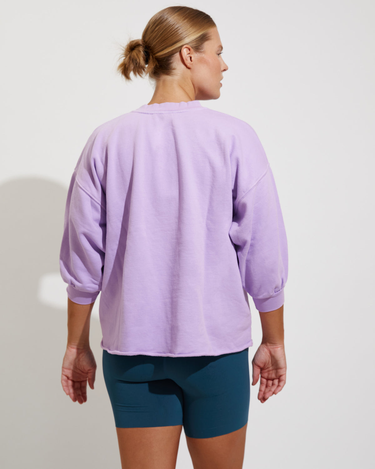 Sports & Rec Sweatshirt *Natalie Edition - Daydream + Super Moves Short 5" - Deep End (Size L)