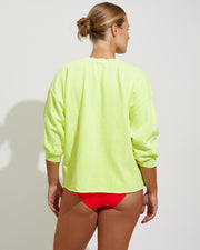 Sports & Rec Sweatshirt *Natalie Edition - Limoncello + Hi Tide Bottom - Rescue (Size L)