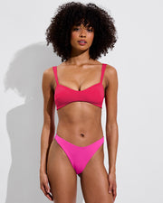 La Plage Top - La La Land + Dip Bottom - Hot (Size S)