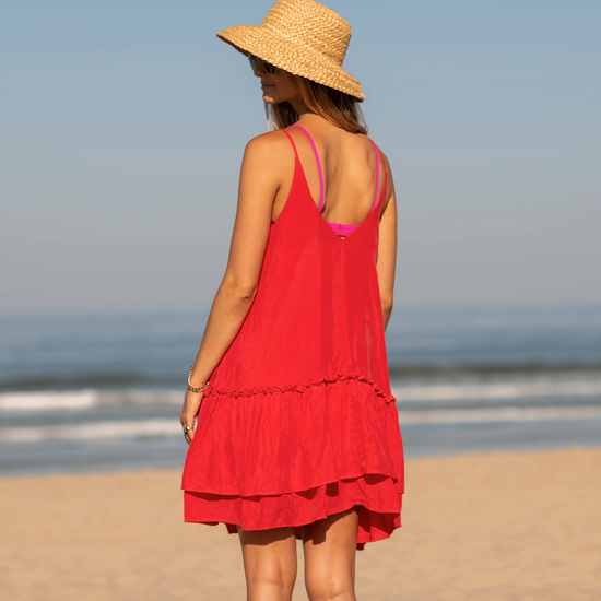 Day Trip Dress - Sweet Chili Heat (Size S/M)