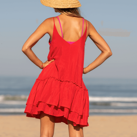 Day Trip Dress - Sweet Chili Heat (Size S/M)