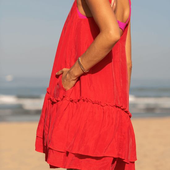 Day Trip Dress - Sweet Chili Heat (Size S/M)