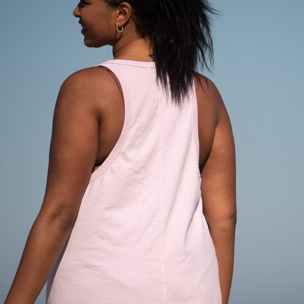Muscle Dress - Mauve It Mauve It (Pink) (Size XL) + Sunday Top - Desert Plum (Purple) (Size XL)