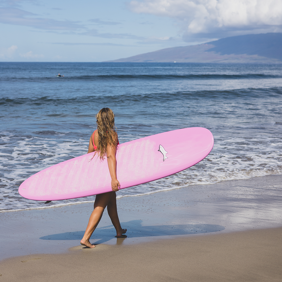 Maui Long Surfboard - Hot – Left On Friday