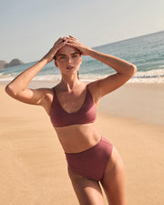 Sunday Top + Hi Hi Bottom - Desert Plum
