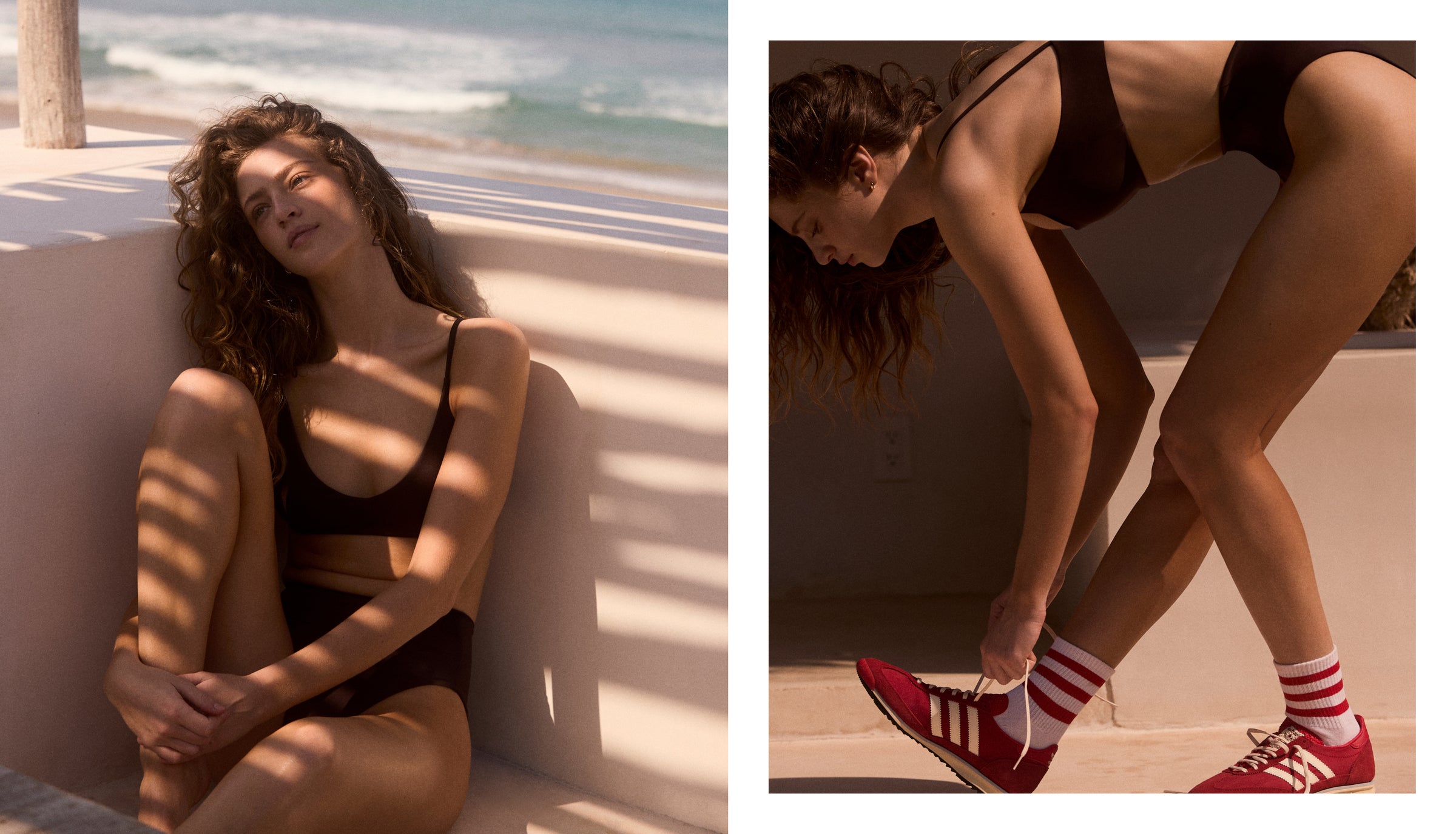 Sunday Top and hi Hi Bottom in Cold brew