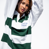 League Shirt - Dark Green / White Stripe (Size S/M)