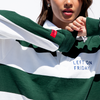 League Shirt - Dark Green / White Stripe (Size S/M)