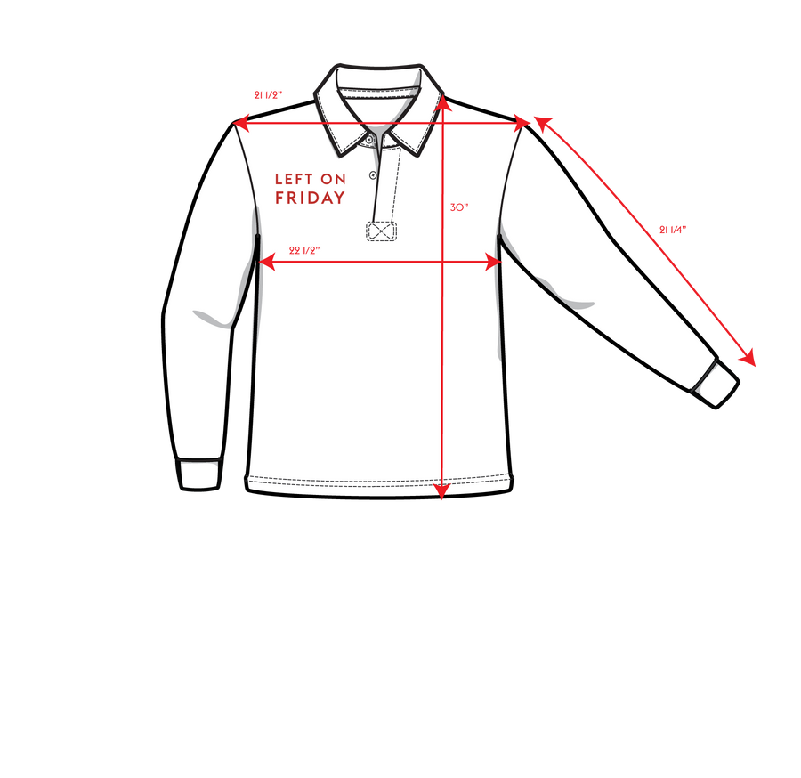 League Shirt Measurements