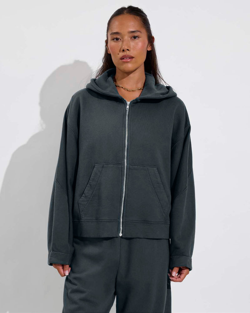 Beach Side Hoodie + Beach Side Sweatpant - Abyss (Size S)