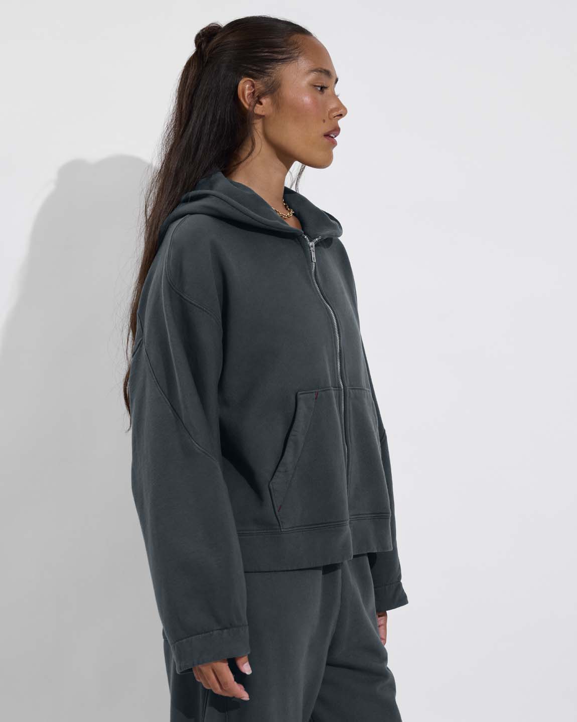 Beach Side Hoodie + Beach Side Sweatpant - Abyss (Size S)