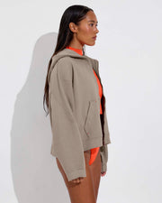 Beach Side Hoodie - Beach (Size S/M) + Rays Sleeveless Top + Backside Thong - Aperol (Size S)