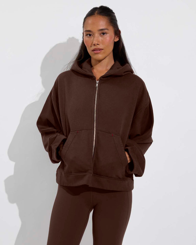 Beach Side Hoodie - Cold Brew (Size S/M) + Pedal Pusher (Size S)