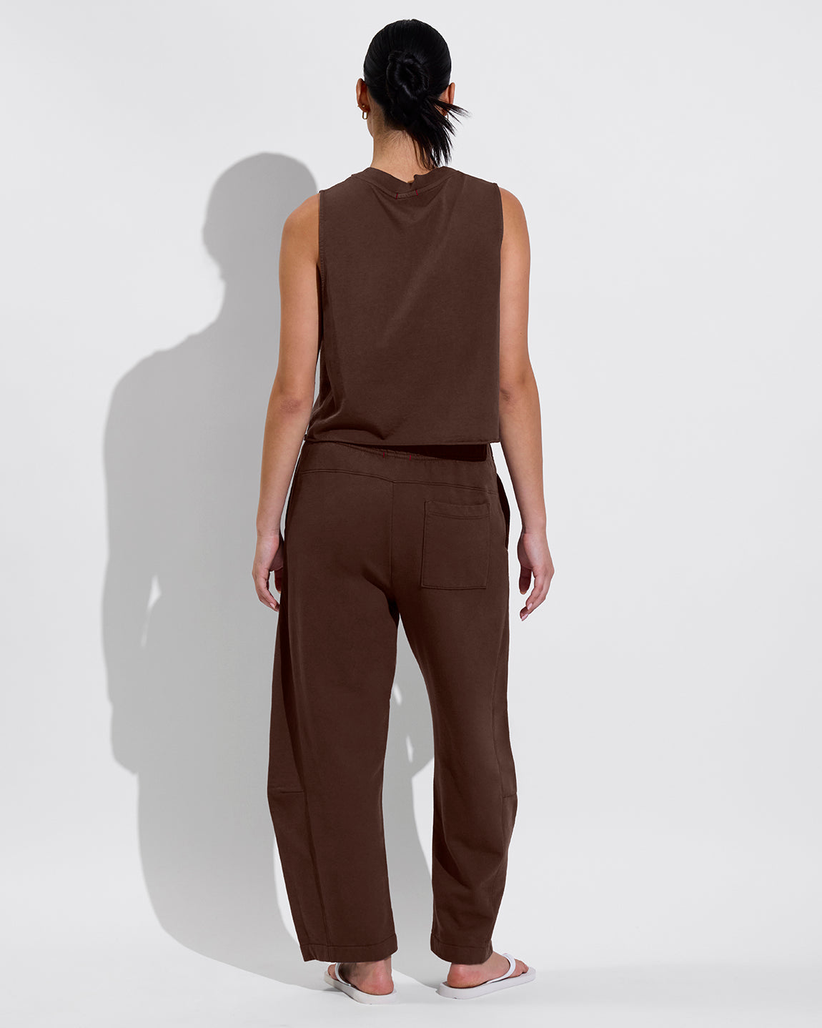Swell Tank + Beach Side Sweatpant - Cold Brew (Size S)