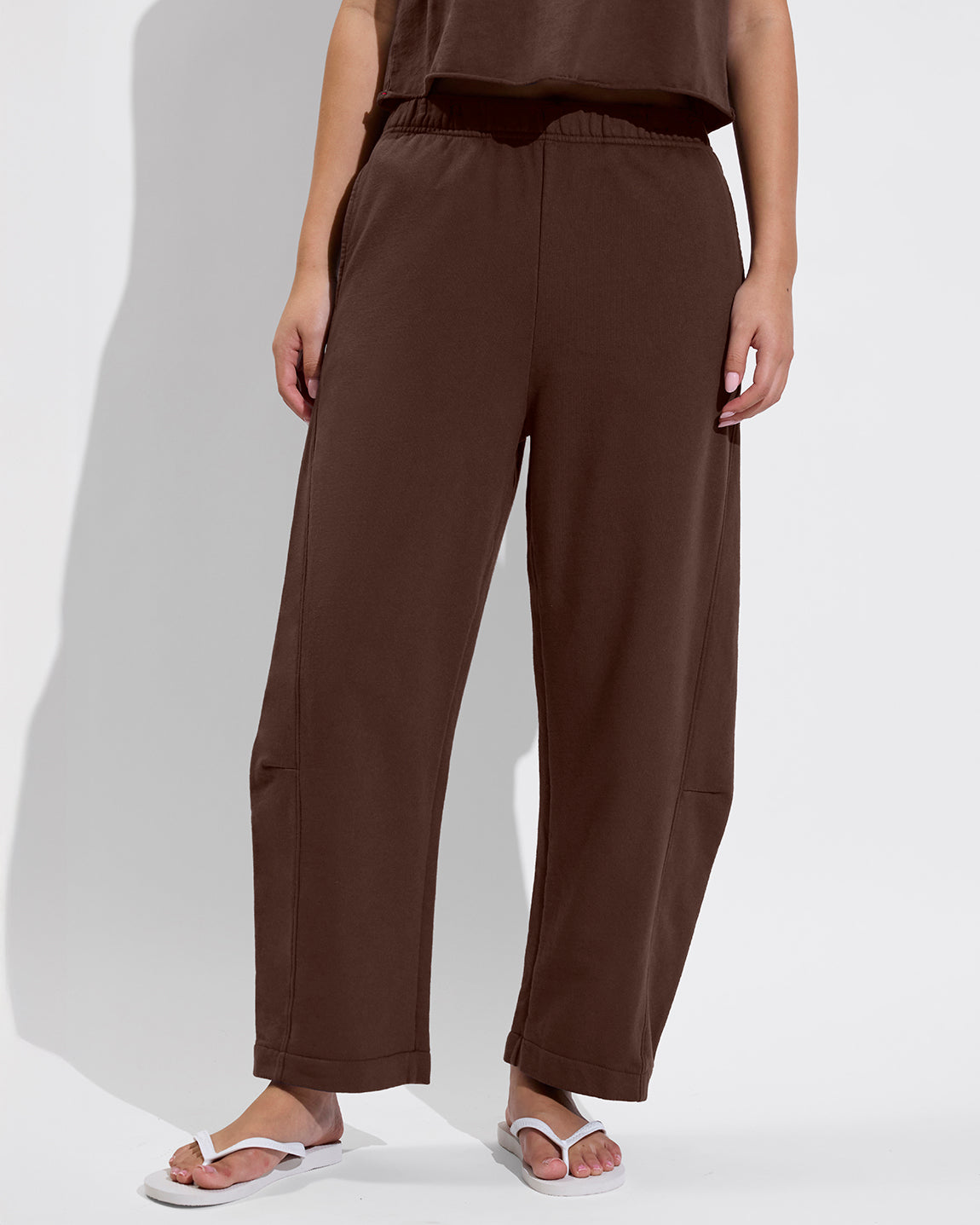 Swell Tank + Beach Side Sweatpant - Cold Brew (Size S)