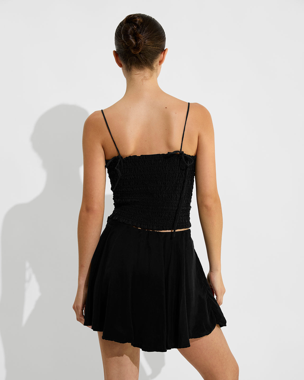 Cabana Top + Birdie Skirt - Jet (Size S)