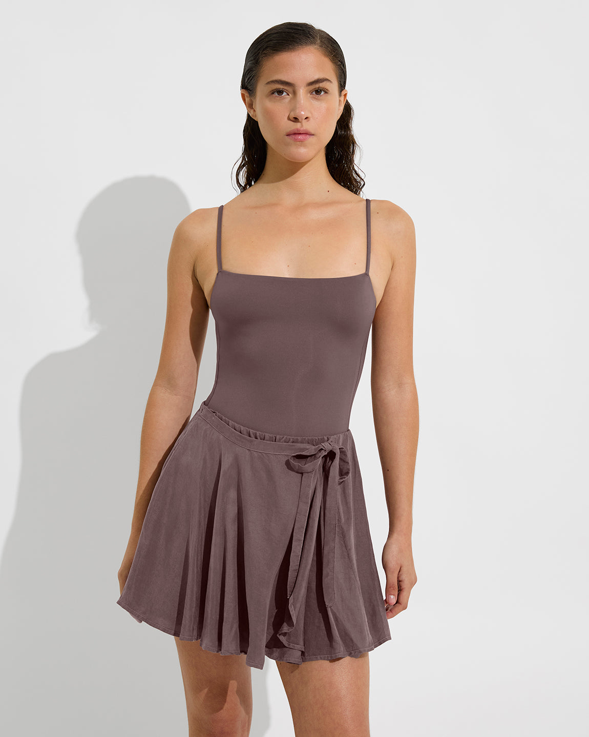 ★ MARRON EDITION★  25 Summer_ Ivory Nylon Midi Skirt MUSINSA | MARRON EDITION 25 Summer_ Ivory Nylon Midi Skirt
