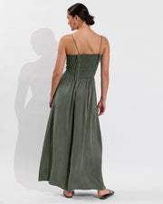 Cabana Maxi Dress - Agave (Size S/M)