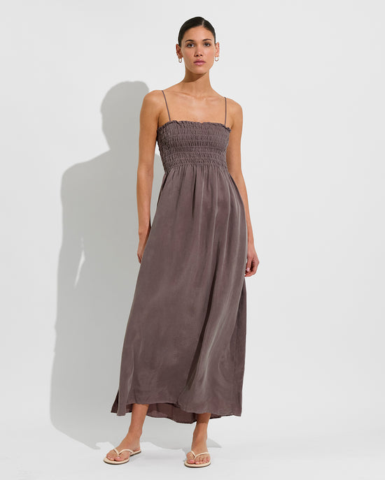 Cabana Maxi Dress - Stormy (Size S/M)