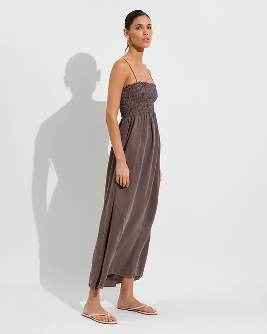 Cabana Maxi Dress - Stormy (Size S/M)