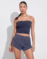 Cabana Top + Day Trip Short - Varsity (Size S)