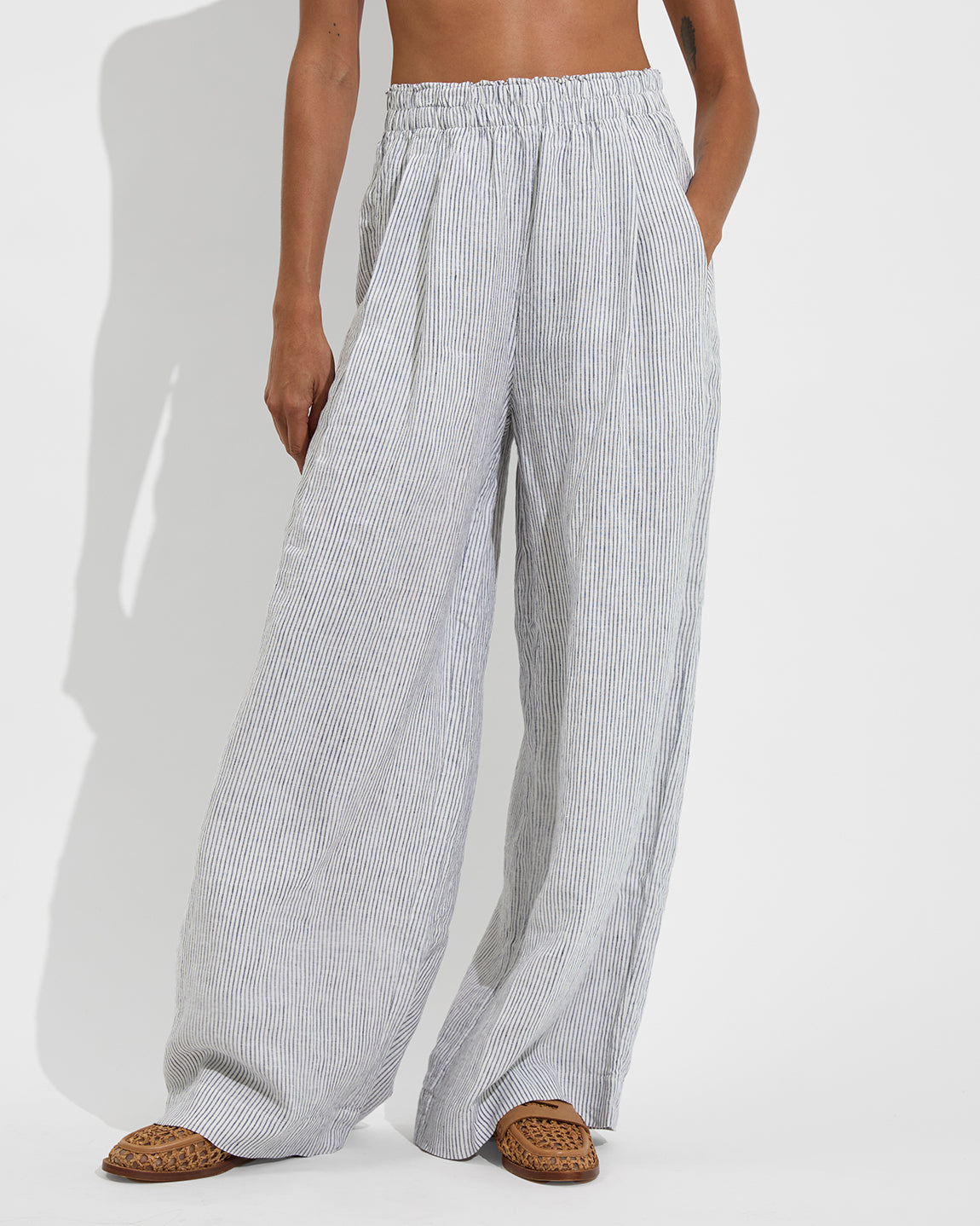 Coastal Print Pants
