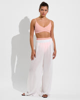 Day Trip Pant *Sheer Stripe - Coconut