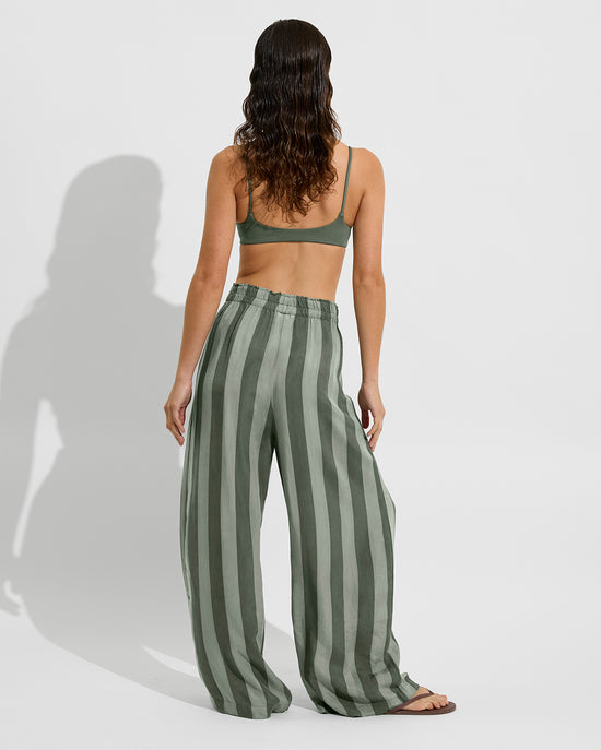 Club Top - Agave + Day Trip Pant - Agave/Light Agave (Size S)