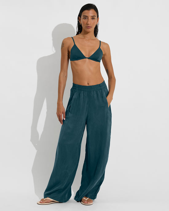 Sandy Top + Day Trip Pant - Deep End (Size S)