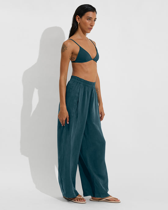 Sandy Top + Day Trip Pant - Deep End (Size S)