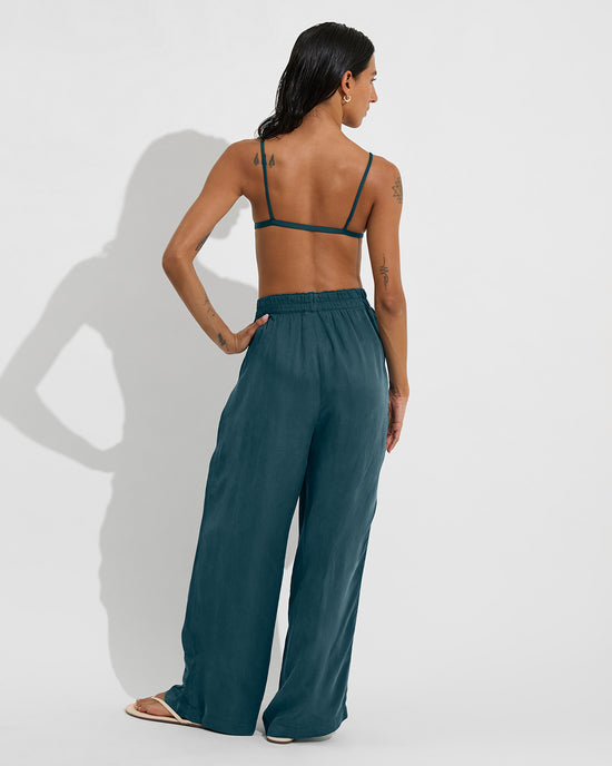 Sandy Top + Day Trip Pant - Deep End (Size S)