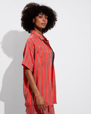 Day Trip Pant + Day Trip Button Down - Mirage / Aperol (Size S) 