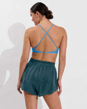 Reef Top - Point Break + Day Trip Short - Deep End (Size S)