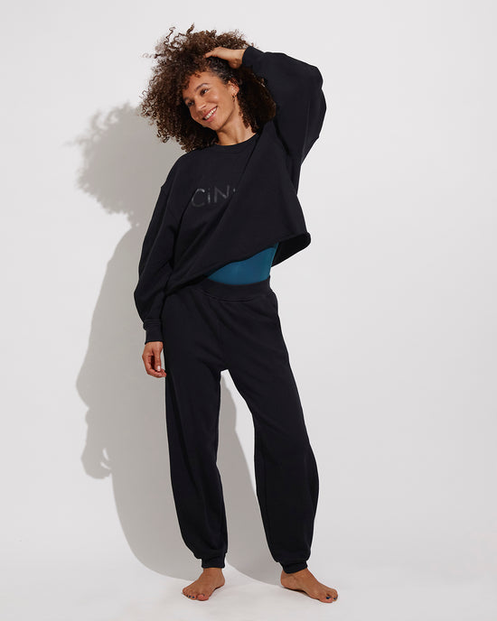 Field Day Sweatshirt *Cin Cin + Field Day Sweatpant - Jet (Size S)