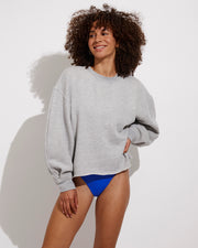 Field Day Sweatshirt *Swim - Heathered Grey (Size S/M)