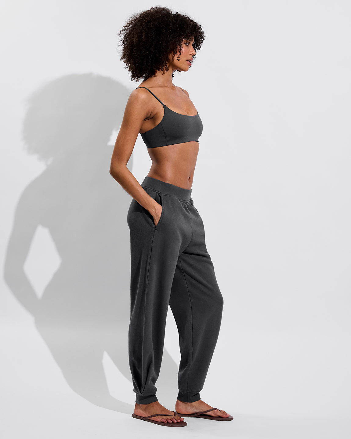 Pool Days Top + Field Day Sweatpant - Eclipse (Size S)