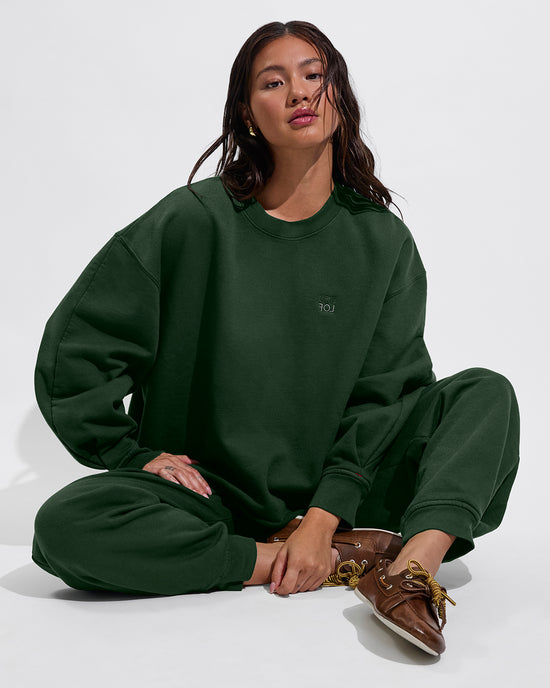 Field Day Sweatshirt *LOF (Size S/M) + Field Day Sweatpant *LOF - Palm (Size S)