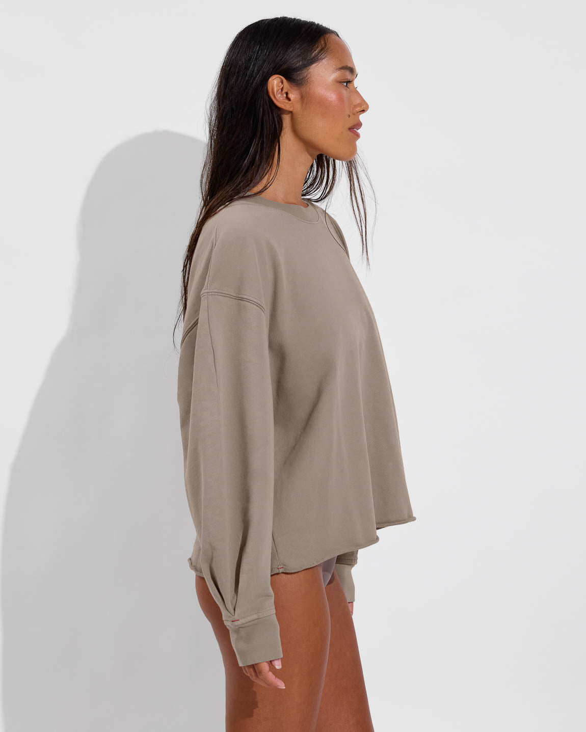 Field Day Sweatshirt - Beach (Size S/M) + Hi Tide Bottom - Stormy (Size S)