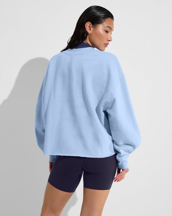 Field Day Sweatshirt - Blue Skies (Size S/M) + Super Moves Short 5" - Sprint (Size S)