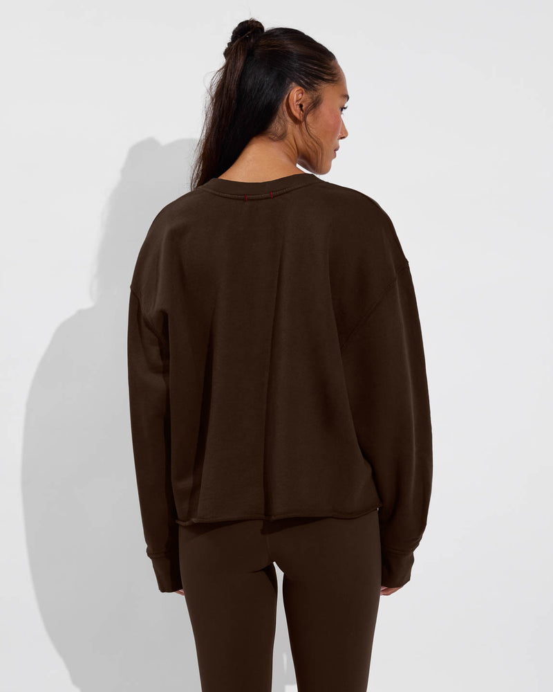 Field Day Sweatshirt + Pedal Pusher - Cold Brew (Size S)