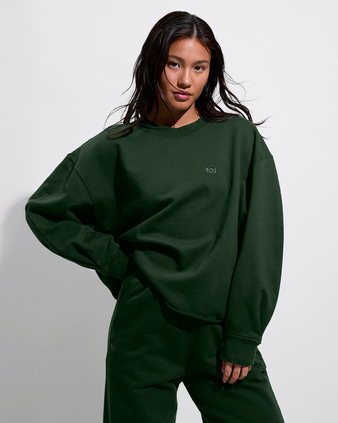 Field Day Sweatshirt *LOF (Size S/M) + Field Day Sweatpant *LOF - Palm (Size S)