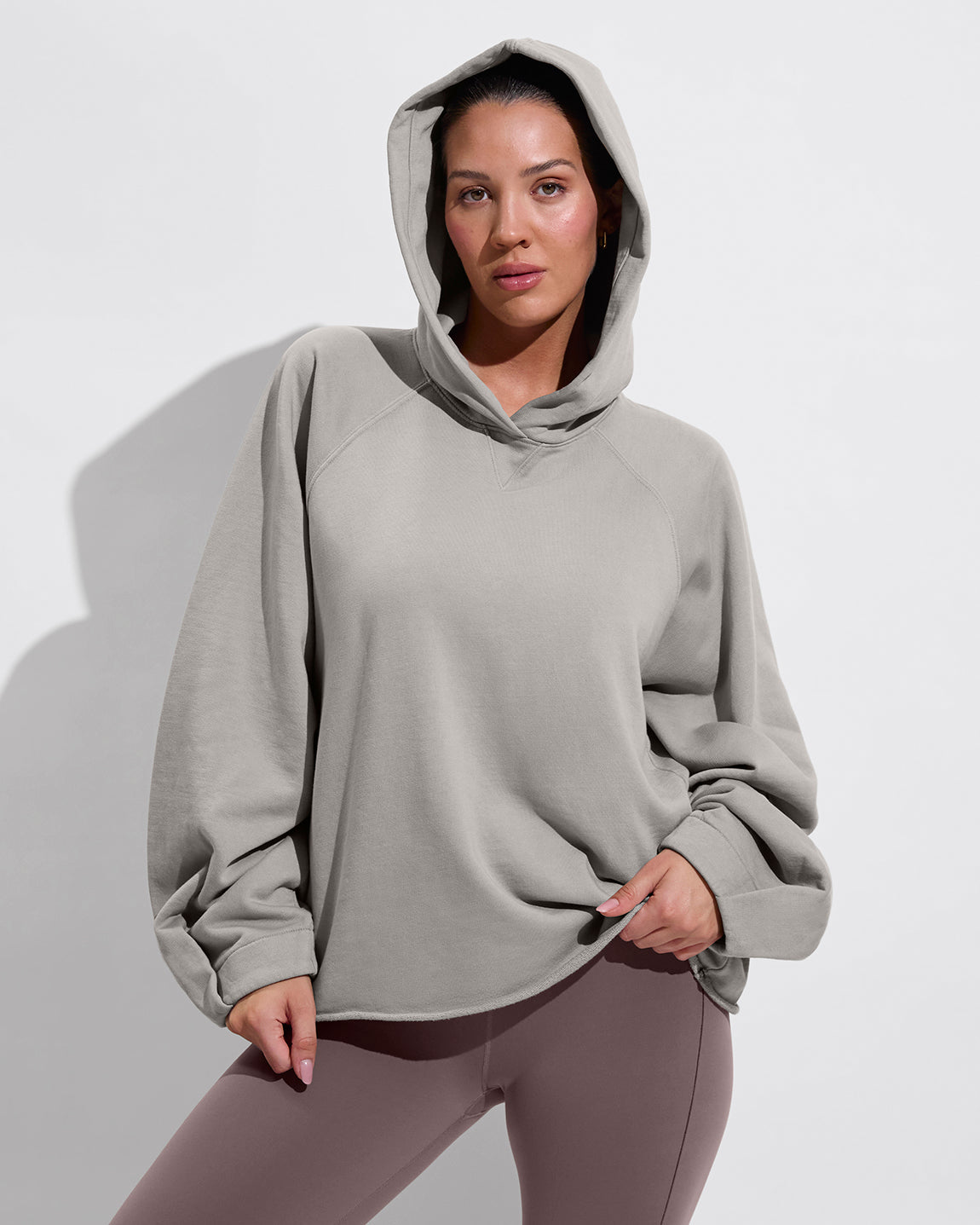 Gameday Hoodie - Beach (Size L/XL) + Super Moves Tight - Stormy (Size L)