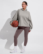 Gameday Hoodie - Beach (Size L/XL) + Super Moves Tight - Stormy (Size L)