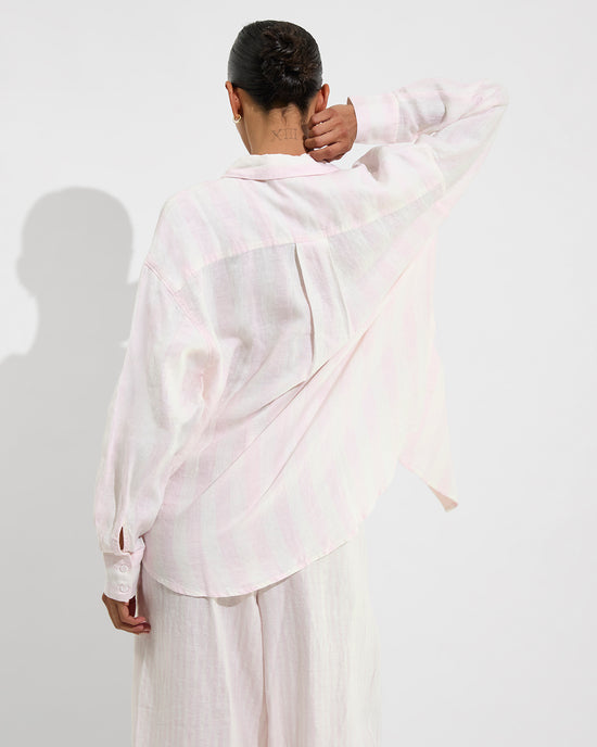 Getaway Button Down + Coastal Pant - Delight/Coconut (Size S)