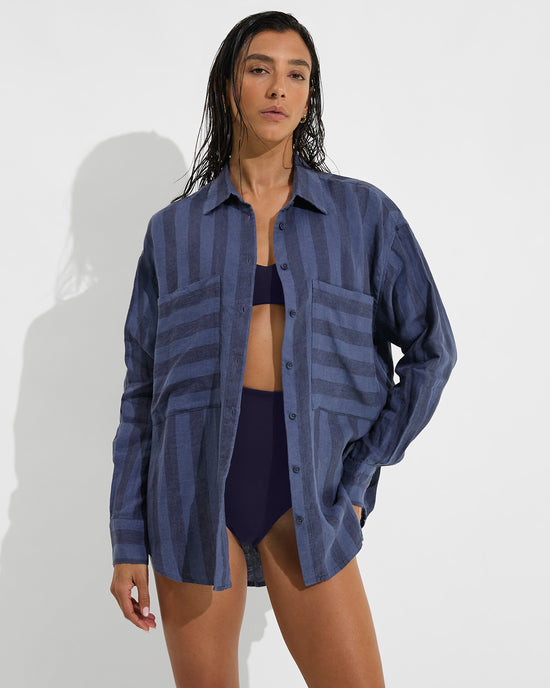 Getaway Button Down - Varsity/Sprint + Sunday Top + Hi Tide Bottom - Sprint (Size S)