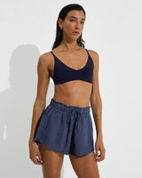 Getaway Short 2.5" - Lagoon Stripe: Varsity / Sprint