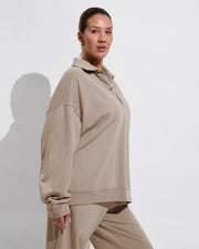 Half Time Sweatshirt (Size L/XL) + Beach Side Sweatpant - Beach (Size L)